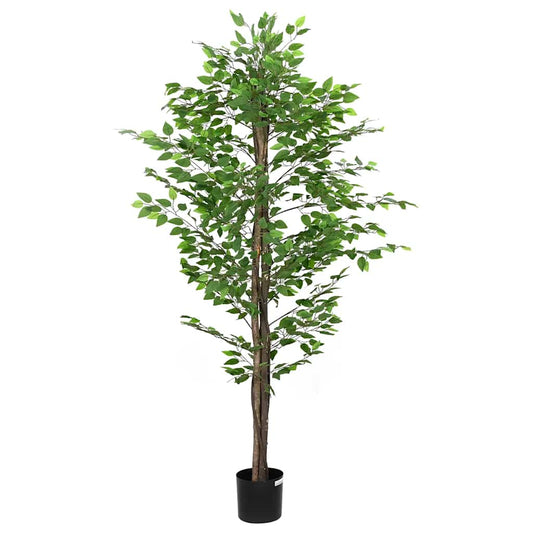 Planta Ficus Artificial 1260 Hojas Verde