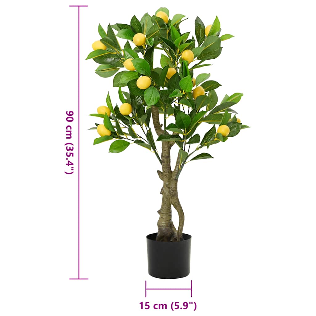 Limonero Artificial 234 Hojas Verde
