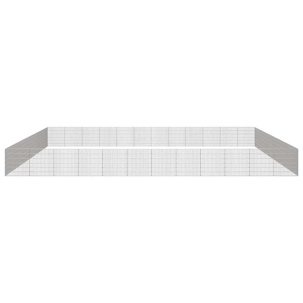 Recinto Corral Animales 48 Paneles Hierro Galvanizado