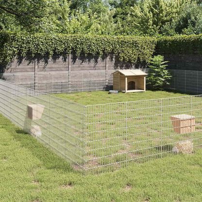 Recinto Corral Animales 48 Paneles Hierro Galvanizado