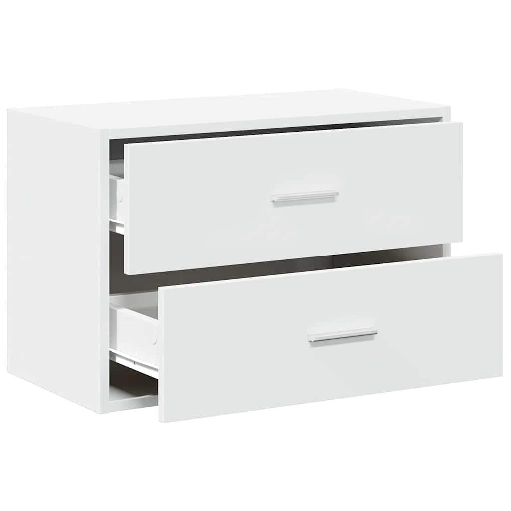 Armario Con 2 Cajones 60X31X40 Cm Madera De Ingeniería