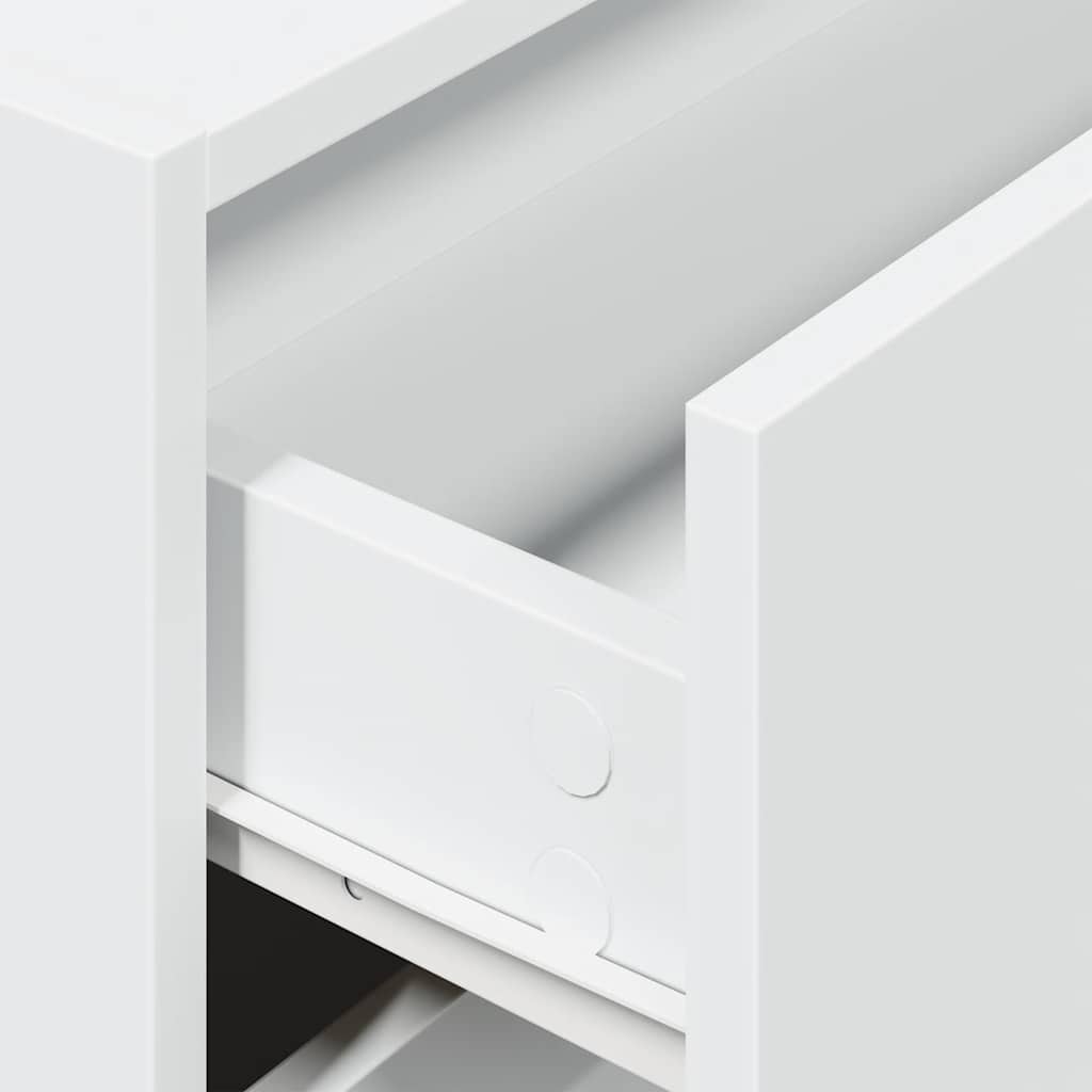 Armario Con 2 Cajones 60X31X40 Cm Madera De Ingeniería