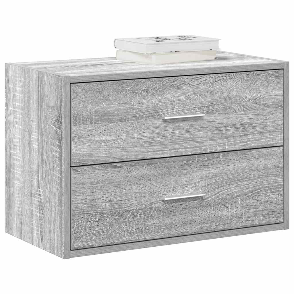 Armario Con 2 Cajones 60X31X40 Cm Madera De Ingeniería