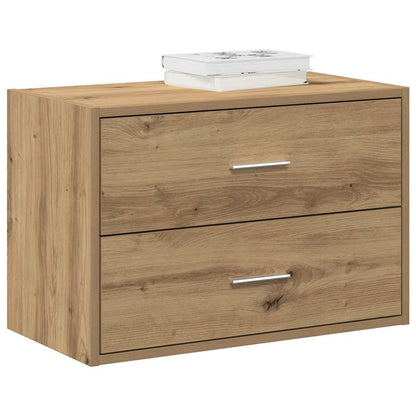 Armario Con 2 Cajones 60X31X40 Cm Madera De Ingeniería