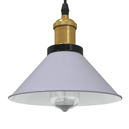 Lámpara Colgante Regulable En Altura E27 Ø 22Cm