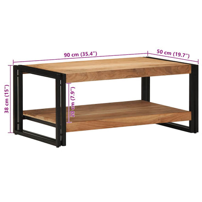 Mesa De Centro 90X50X38 Cm