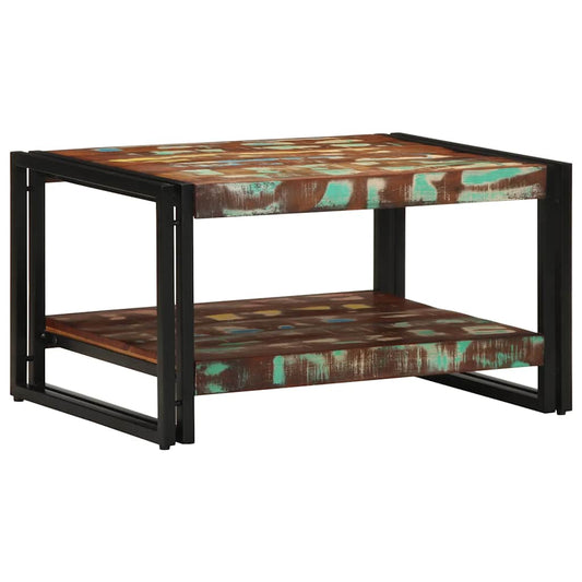 Mesa De Centro Multicolor 70X50X38 Cm