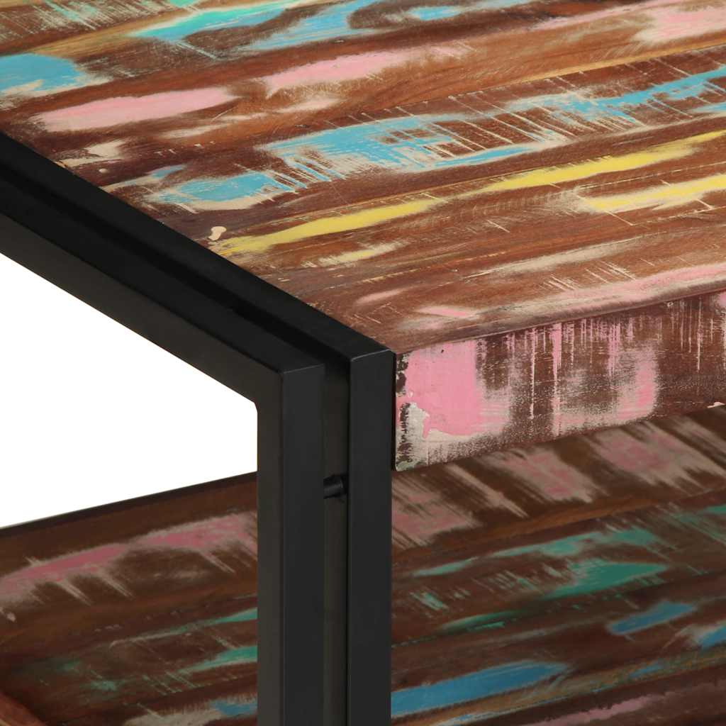 Mesa De Centro Multicolor 70X50X38 Cm