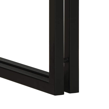 Mesa De Café Marrón Madera De Acacia Sólida