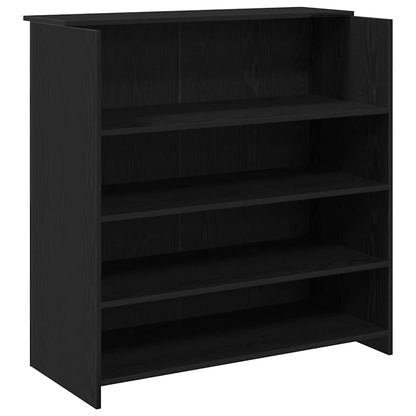 Escritorio De Recepción Roble 100X50X103,5 Cm Madera De Ingeniería