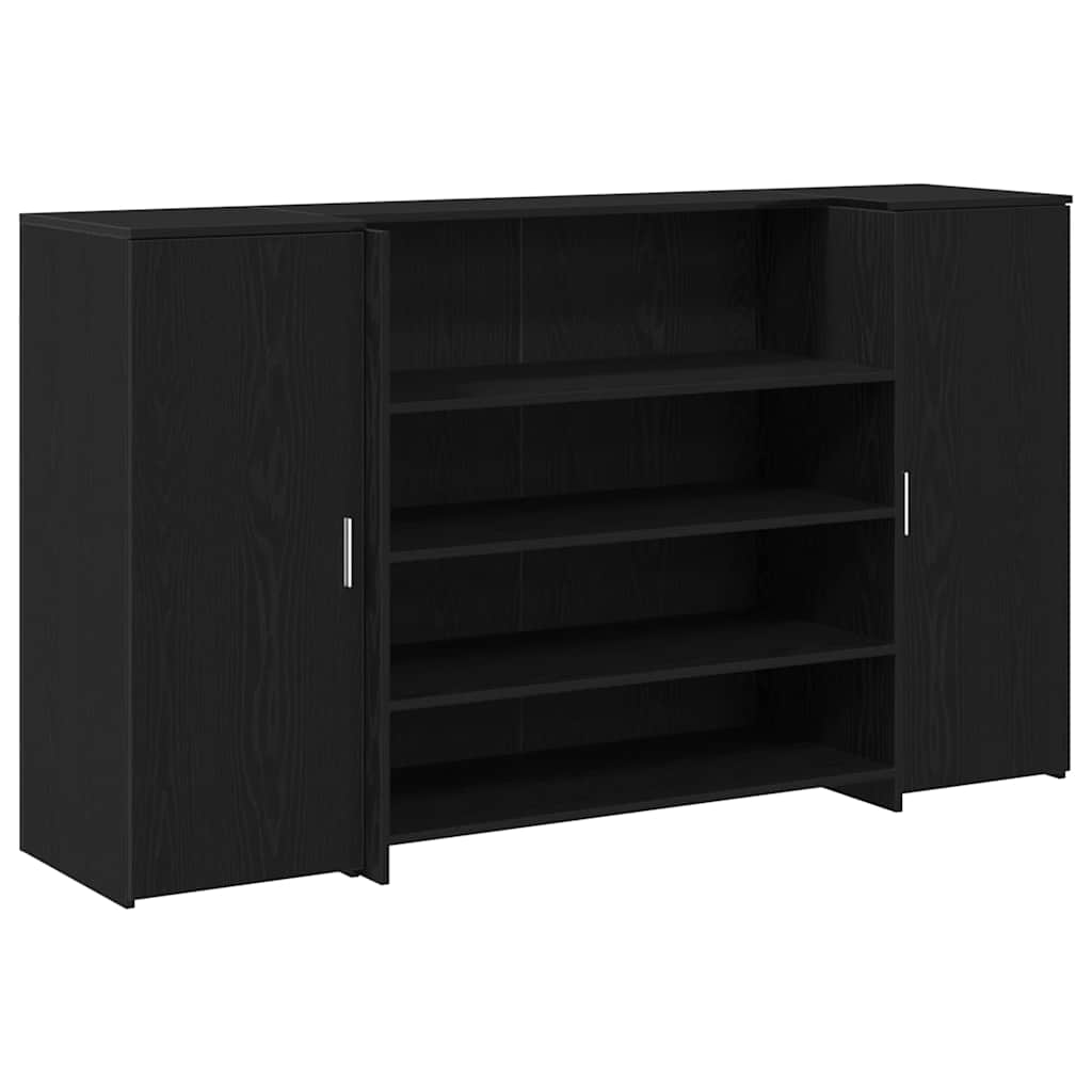 Escritorio De Recepción Roble 180X50X103,5 Cm Madera De Ingeniería