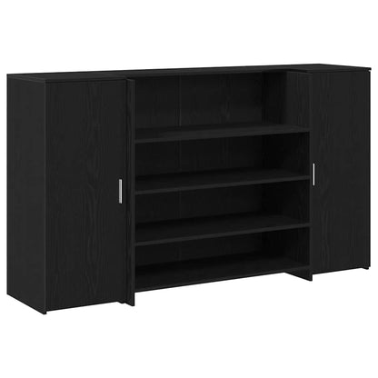 Escritorio De Recepción Roble 180X50X103,5 Cm Madera De Ingeniería