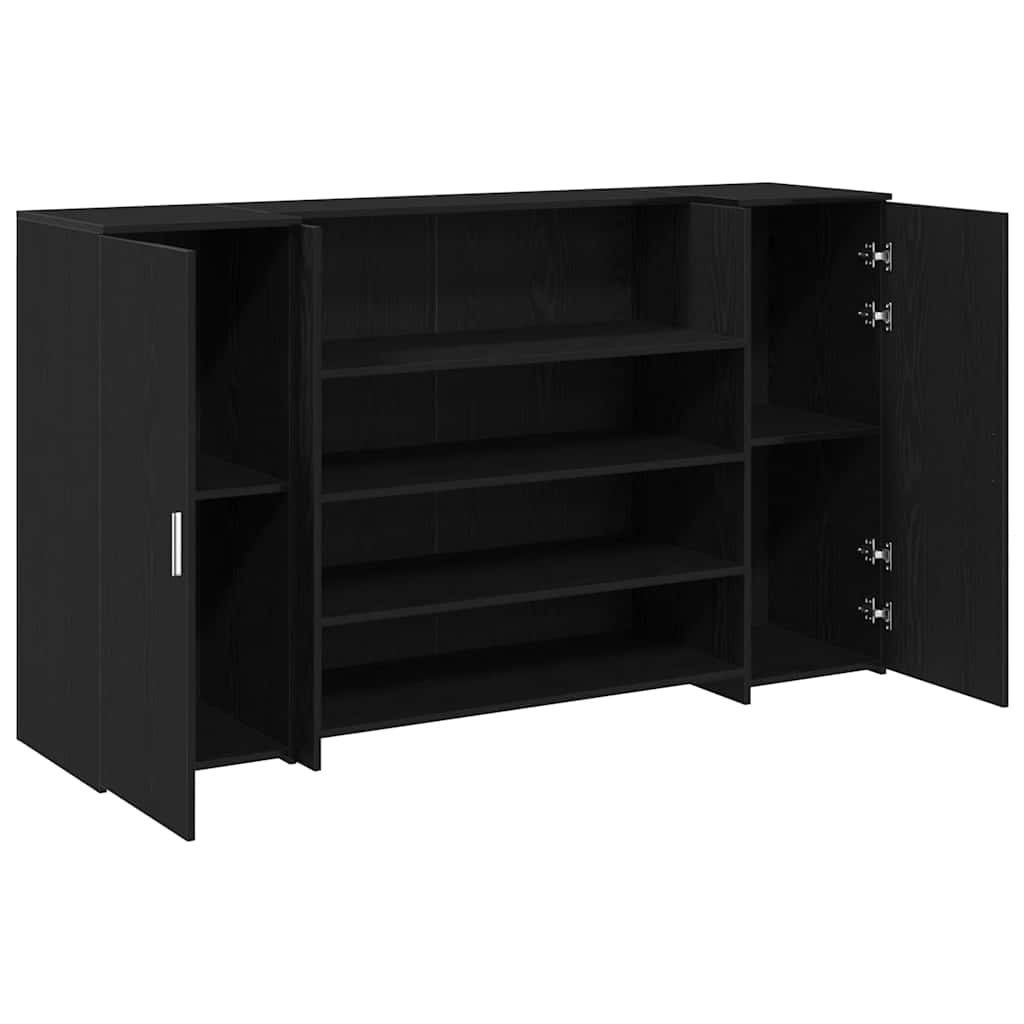 Escritorio De Recepción Roble 180X50X103,5 Cm Madera De Ingeniería