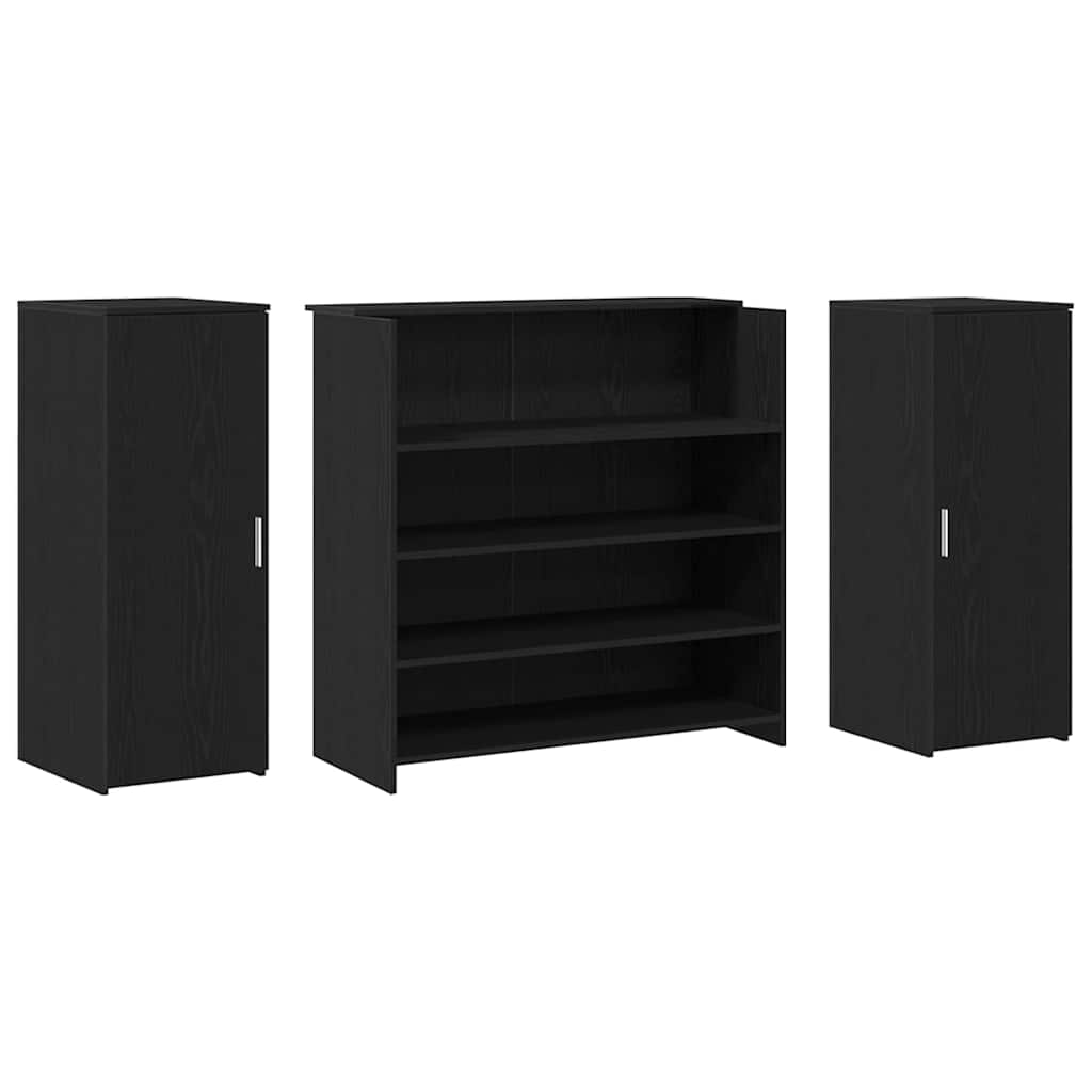 Escritorio De Recepción Roble 180X50X103,5 Cm Madera De Ingeniería