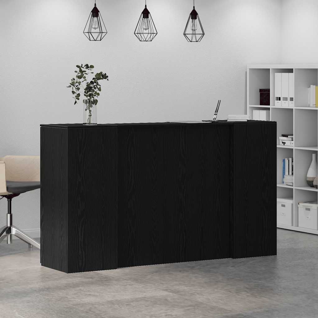 Escritorio De Recepción Roble 180X50X103,5 Cm Madera De Ingeniería