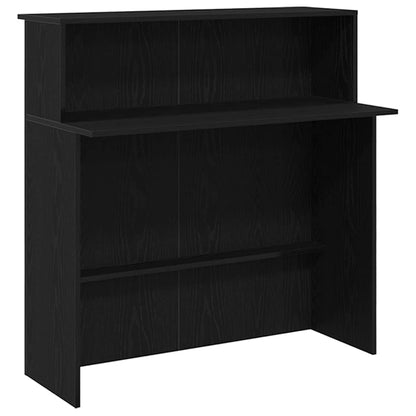 Escritorio De Recepción Roble 180X50X103,5 Cm Madera De Ingeniería