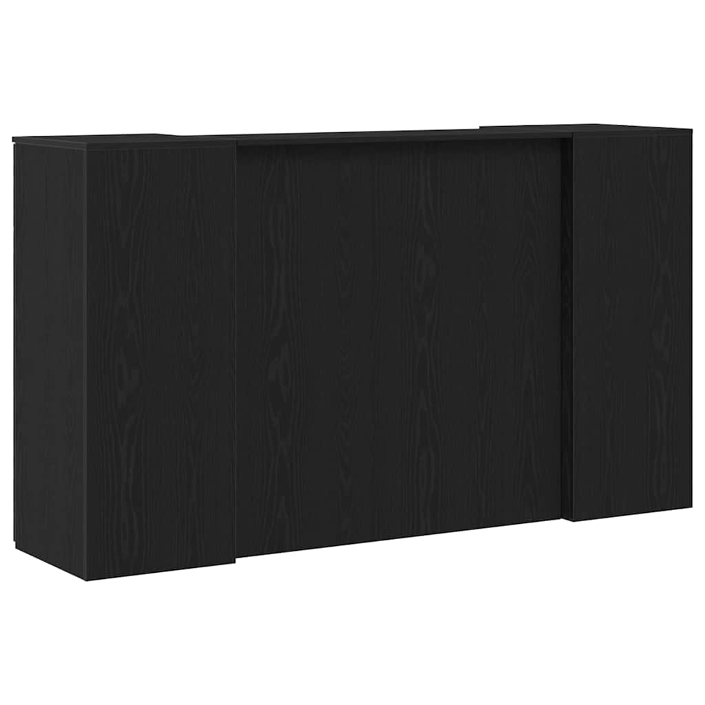 Escritorio De Recepción Roble 180X50X103,5 Cm Madera De Ingeniería