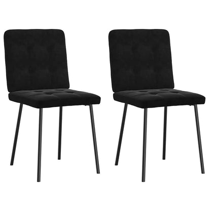 Sillas De Comedor 4 Unidades Terciopelo