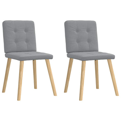 Sillas De Comedor 6 Unidades De Tela