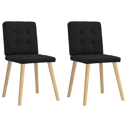Sillas De Comedor 6 Unidades De Tela