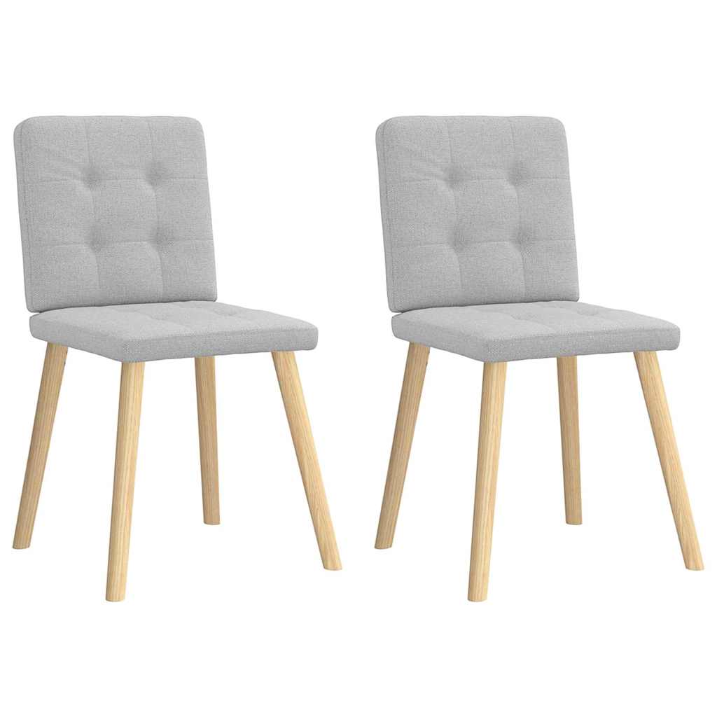 Sillas De Comedor 6 Unidades De Tela