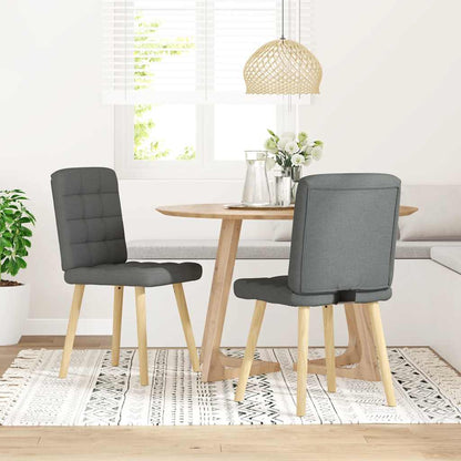 Sillas De Comedor 2 Unidades Tela
