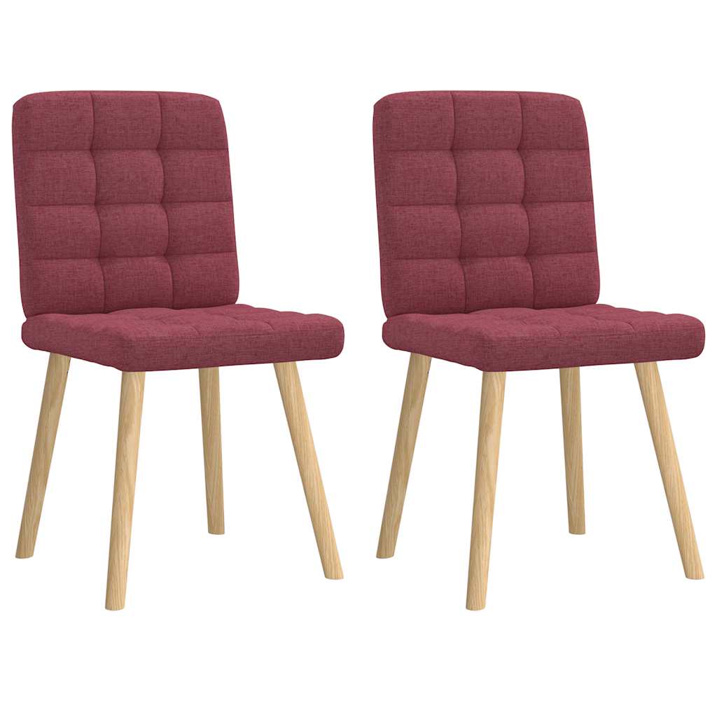 Sillas De Comedor 2 Unidades Tela