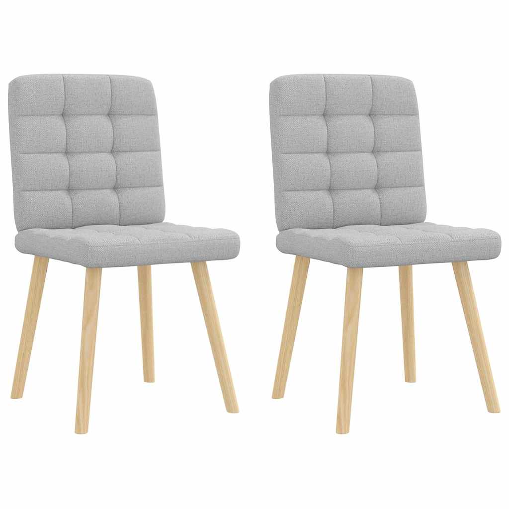 Sillas De Comedor 2 Unidades Tela