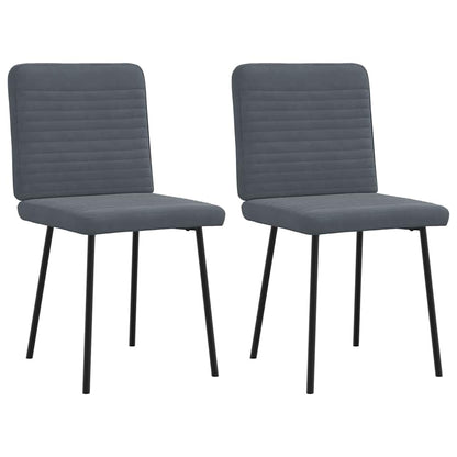 Sillas De Comedor 2 Unidades Terciopelo