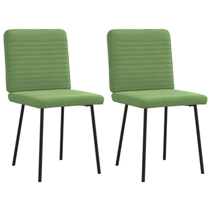 Sillas De Comedor 2 Unidades Terciopelo