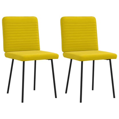 Sillas De Comedor 2 Unidades Terciopelo
