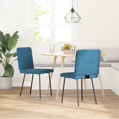 Sillas De Comedor 2 Unidades Terciopelo