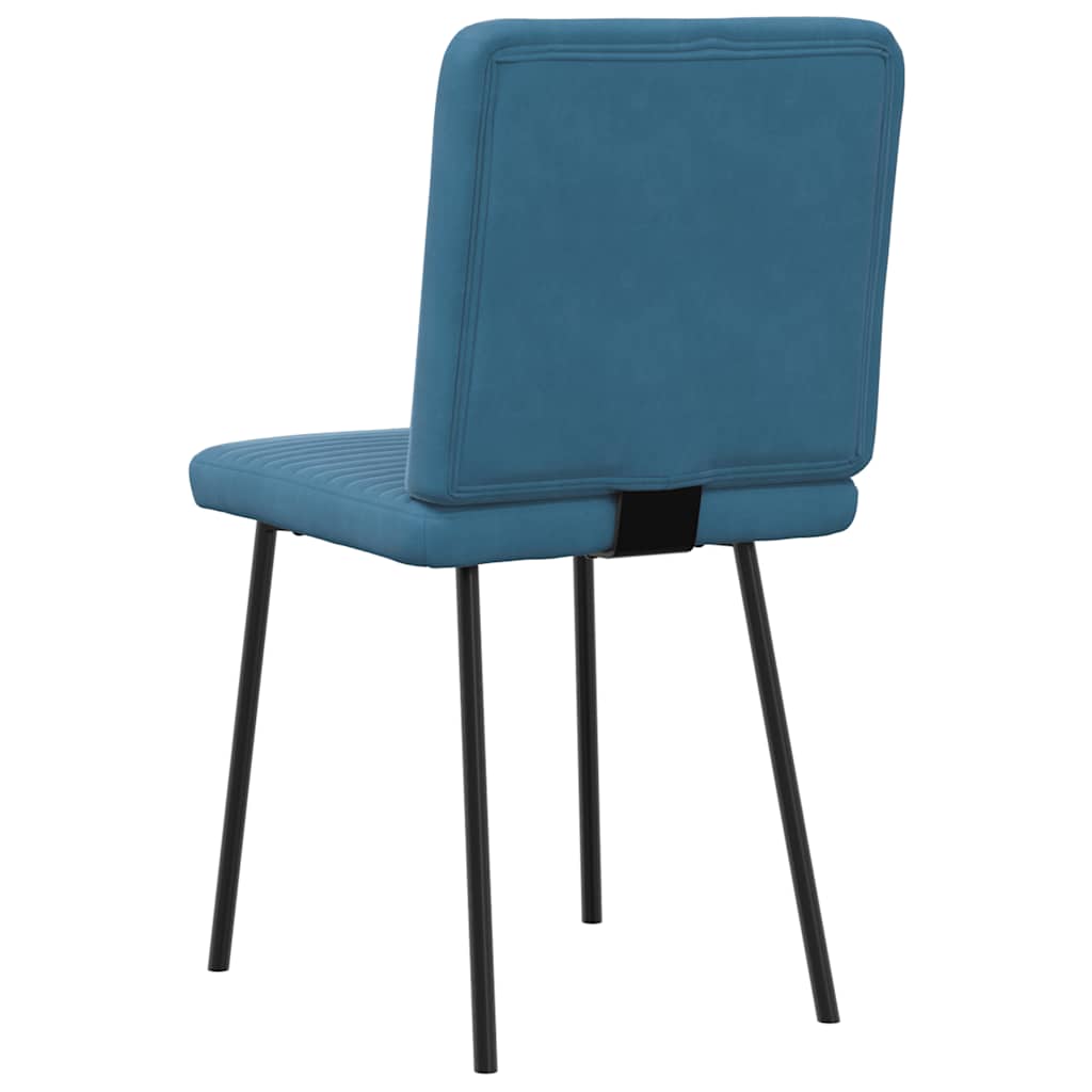 Sillas De Comedor 2 Unidades Terciopelo