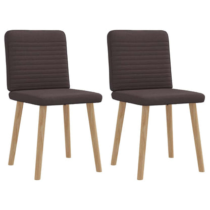 Sillas De Comedor 2 Uds Tela