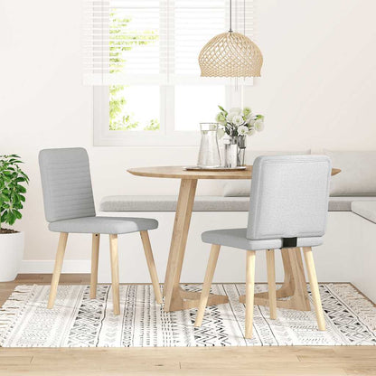 Sillas De Comedor 2 Uds Tela