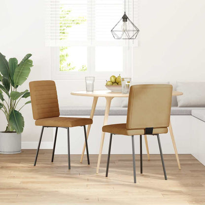 Sillas De Comedor 6 Unidades Terciopelo