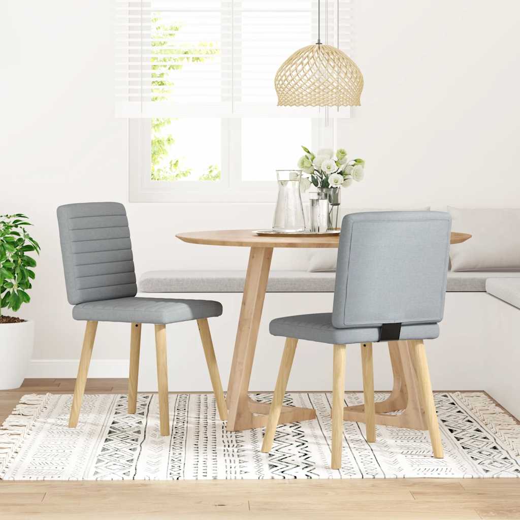 Sillas De Comedor Giratorias 6 Unidades Tela Negras
