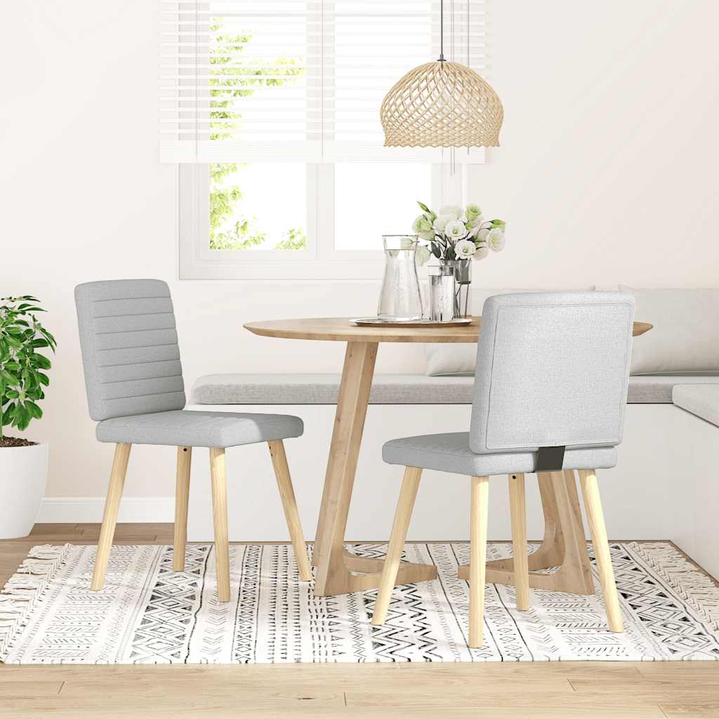 Sillas De Comedor Giratorias 6 Unidades Tela Negras