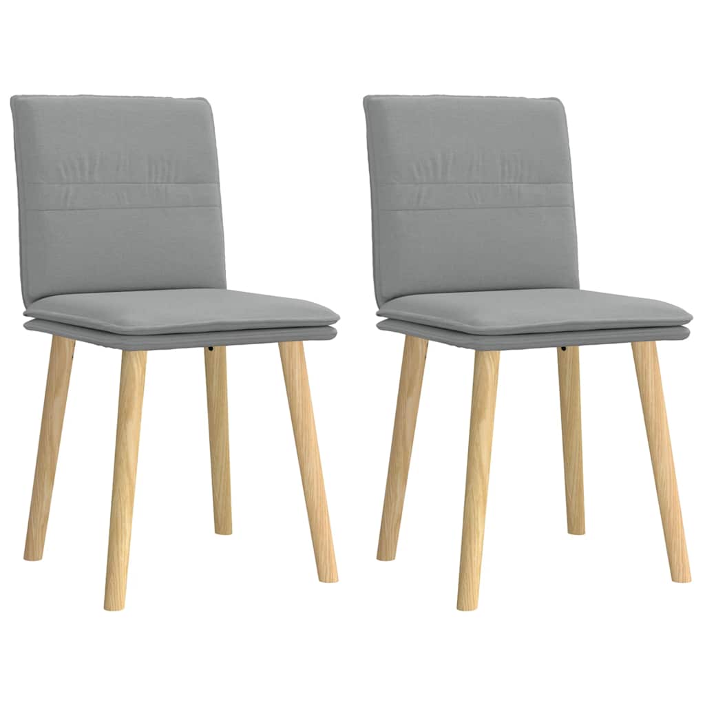 Sillas De Comedor 2 Unidades Tela