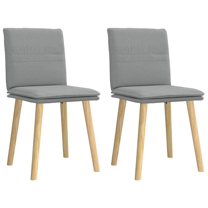 Sillas De Comedor 2 Unidades Tela