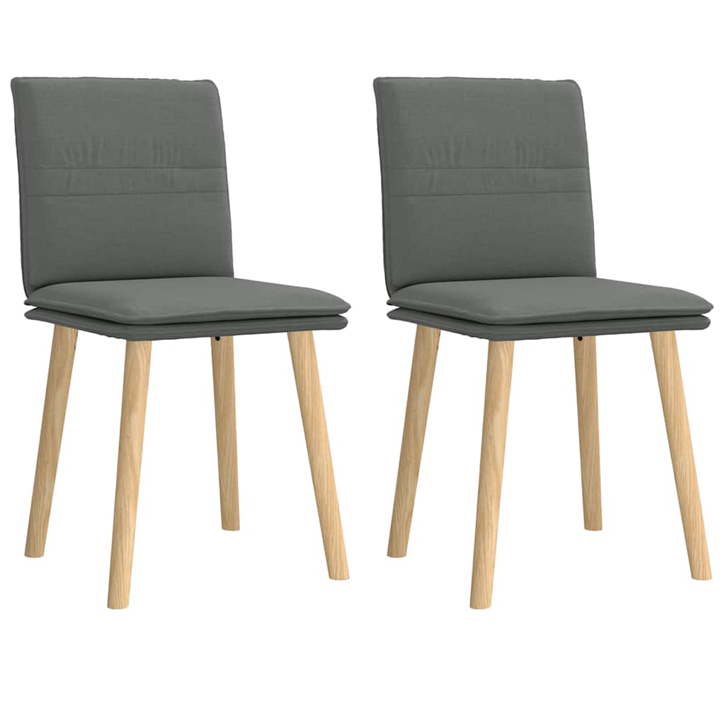 Sillas De Comedor 2 Unidades Tela