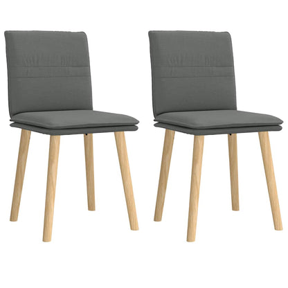 Sillas De Comedor 2 Unidades Tela