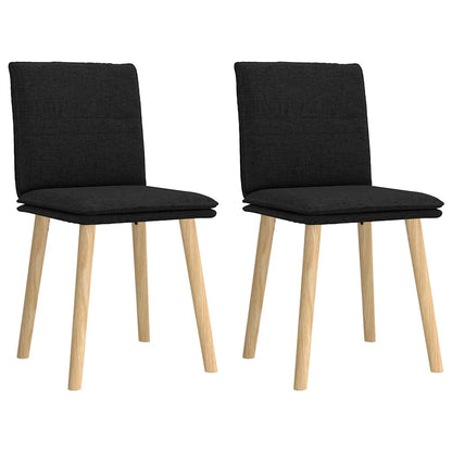 Sillas De Comedor 2 Unidades Tela