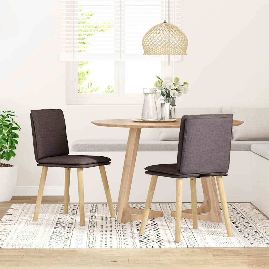 Sillas De Comedor 2 Unidades Tela