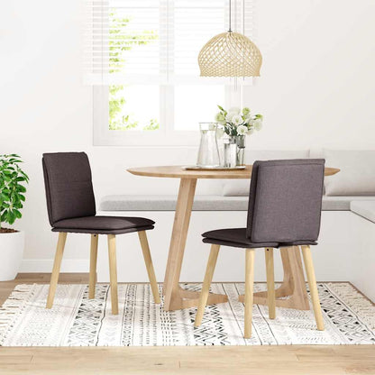 Sillas De Comedor 2 Unidades Tela