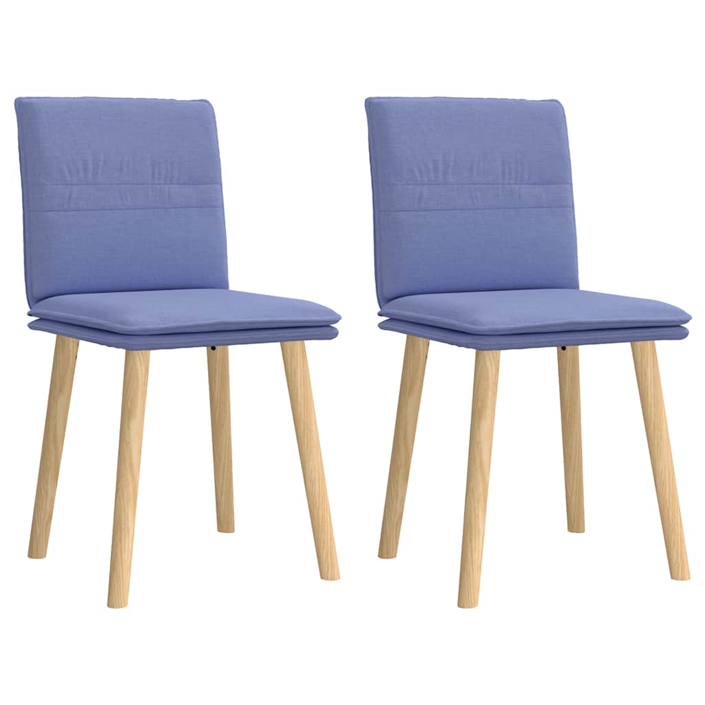 Sillas De Comedor 2 Unidades Tela