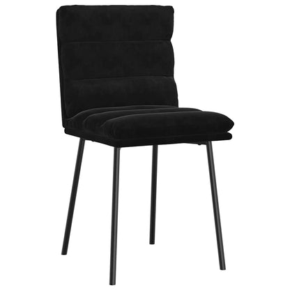 Sillas De Comedor 2 Unidades Terciopelo