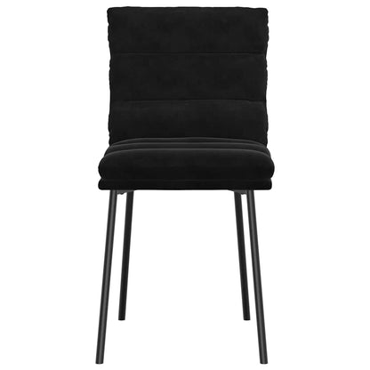 Sillas De Comedor 2 Unidades Terciopelo