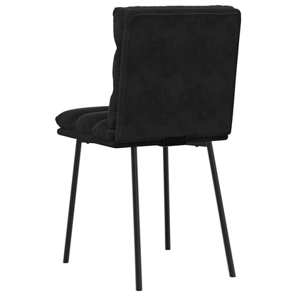 Sillas De Comedor 2 Unidades Terciopelo