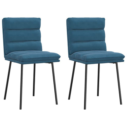 Sillas De Comedor 2 Unidades Terciopelo